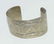 Thai Etched Design Wide Cuff Bracelet - 2