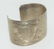 Thai Etched Design Wide Cuff Bracelet - 3