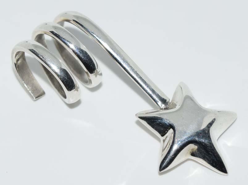 Mexico Sterling Silver Star Pendant (1 of 3)