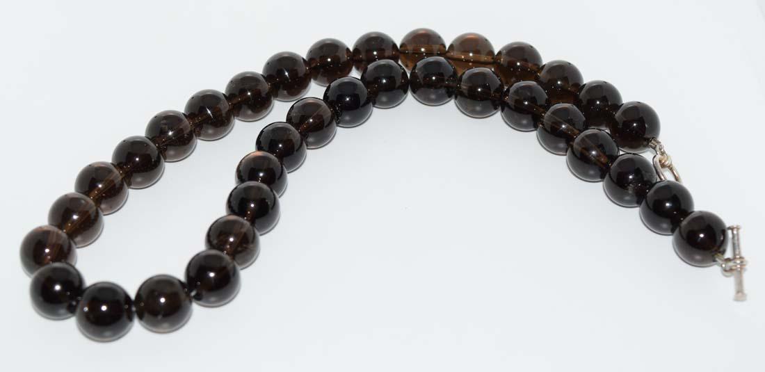 Natural Stone Beaded Toggle Necklace (1 of 4)
