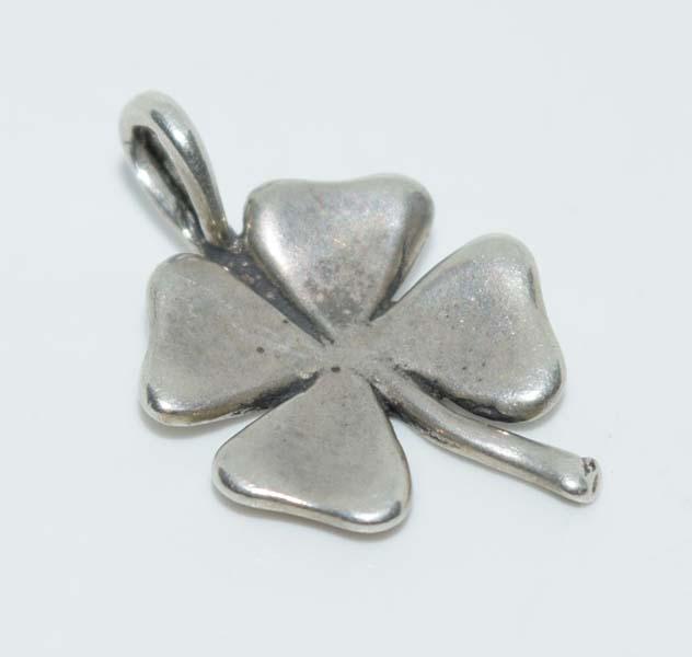 Sterling Silver Four Leaf Clover Pendant (1 of 3)