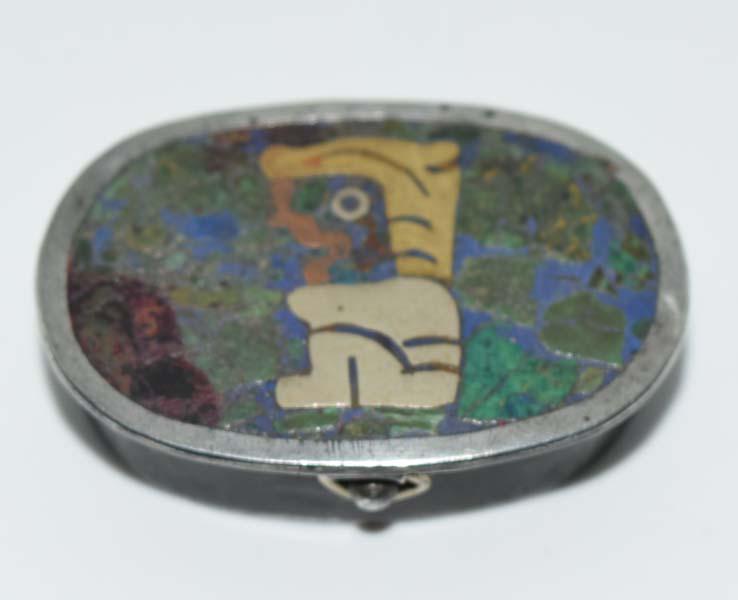 Vintage Mexico Sterling Silver Pill Box (1 of 10)