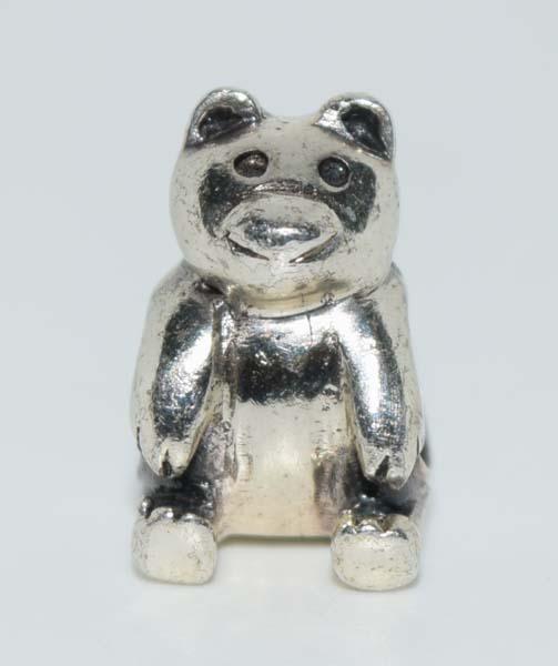 Sterling Silver Bear Slide Charm Pendant (1 of 4)