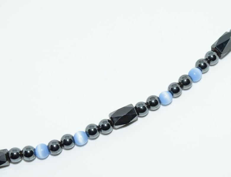 Fashion Marcasite Magnetic Bracelet/Necklace: This Bracelet/Necklace measures 22inches long.