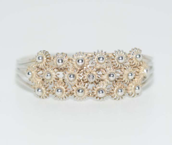 Sterling Silver Wire Band Ring Sz 7 (1 of 4)