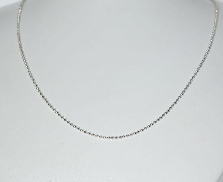 Italy Sterling 24.5inch Ball Chain: Weighs 7grams Measures 24.5inches long approx. 1.8mm wide Stamped 925 Italy
