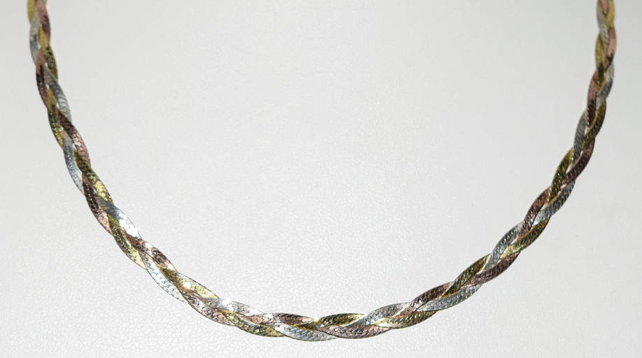 Gold Chain Ka 1772 Necklace Rope Chain Necklace Ka 1772 White Gold 925 Ka  1772 Necklace