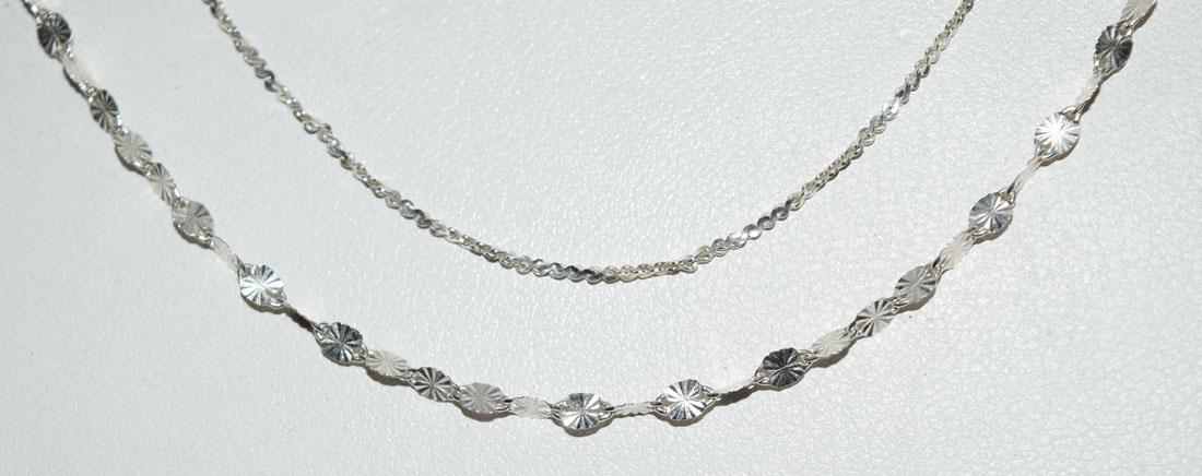 Danecraft Italy Sterling Silver Link Necklace (1 of 5)