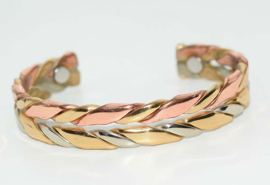 Sergio California Twisted Copper Cuff Bracelet (1 of 4)