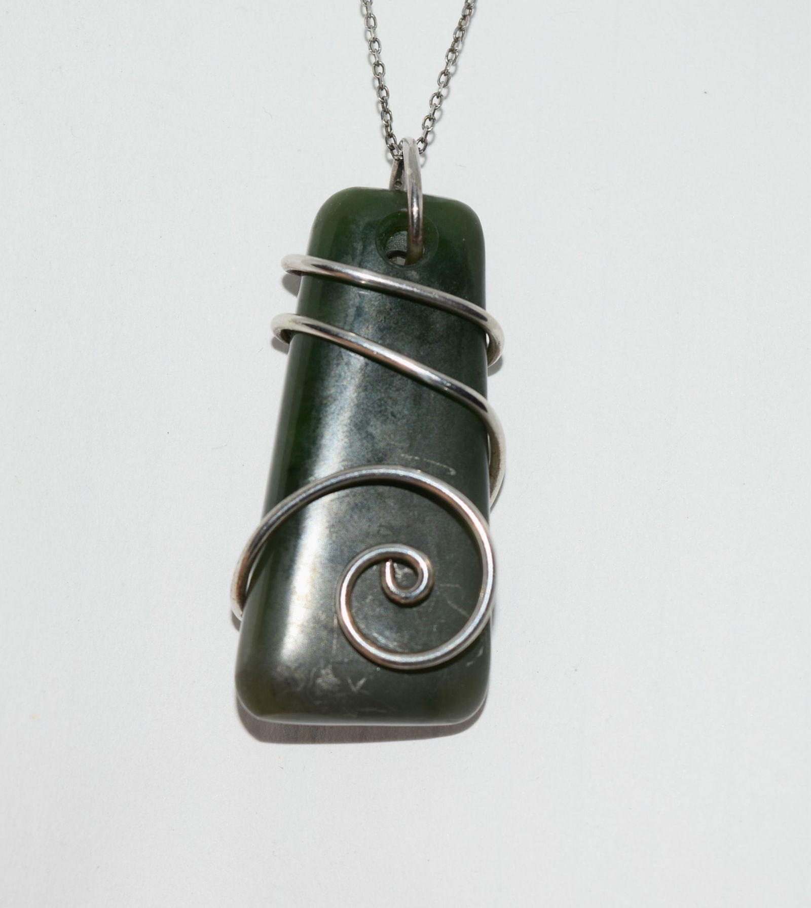 Sterling Silver Natural Stone Necklace (1 of 5)