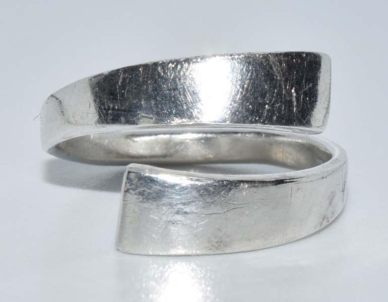 Sterling Silver Adjustable Wrap Ring (1 of 4)