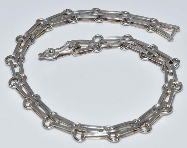 Sterling Silver Chain Link Bracelet (1 of 4)