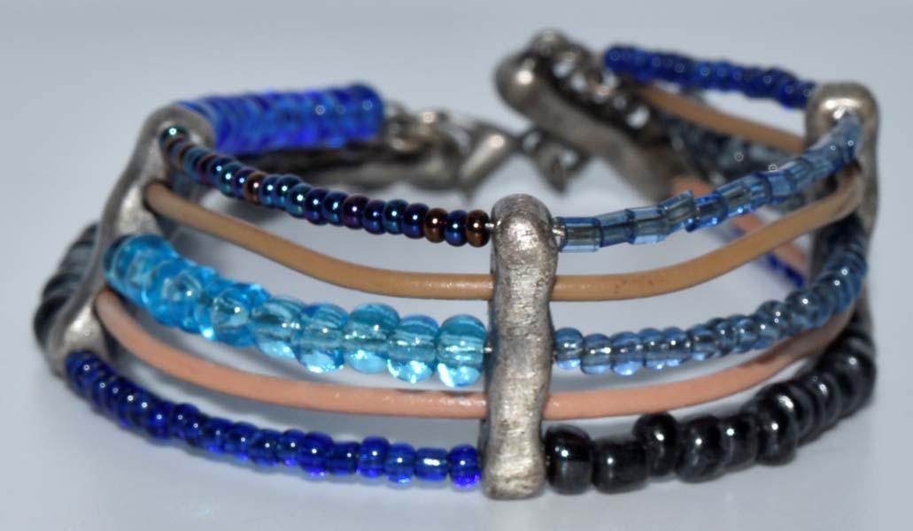 Multi Strand Beaded Bracelet (1 of 5)