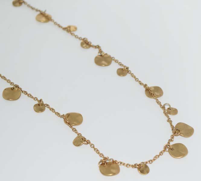 J Crew Gold Tone Necklace: Measurement: 33 inch length
