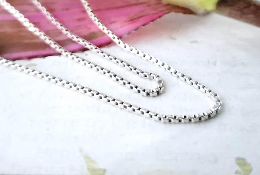 Sterling Silver Box Chain (1 of 3)