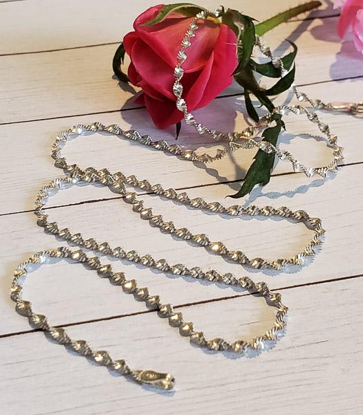 Sterling Silver Necklace (1 of 6)