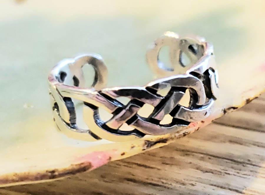 Sterling Silver Adjustable Ring (1 of 6)