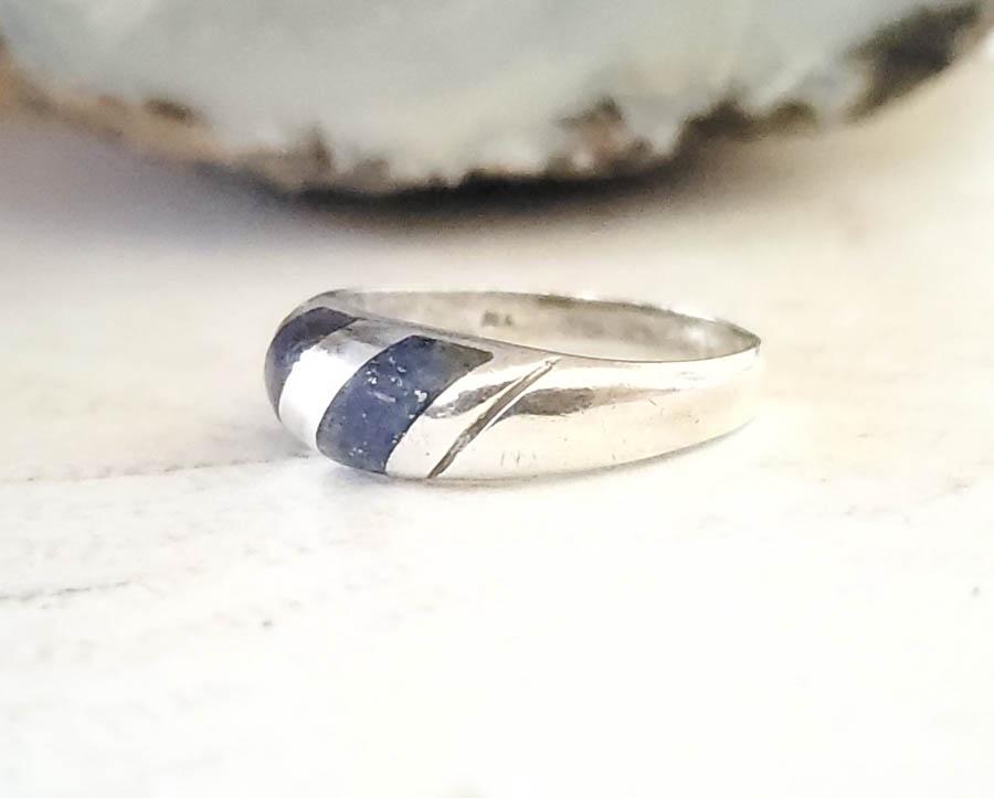 Sterling Silver Ring Sz 8 (1 of 4)