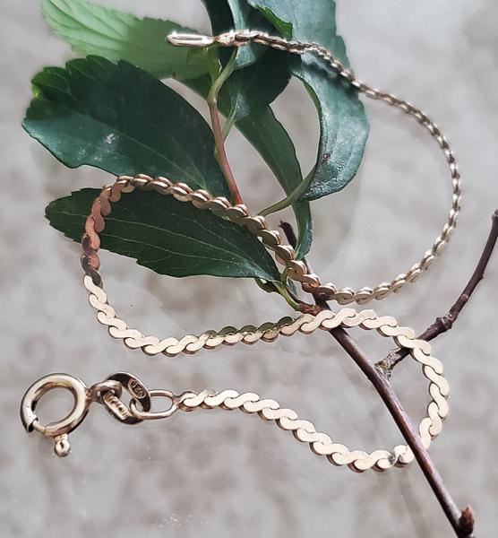 Vermeil Sterling Silver Bracelet (1 of 4)