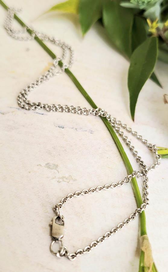 Sterling Silver Cable Chain (1 of 3)