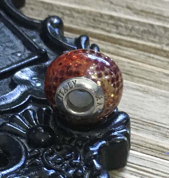 Sterling Silver Slide Bead Charm (1 of 4)