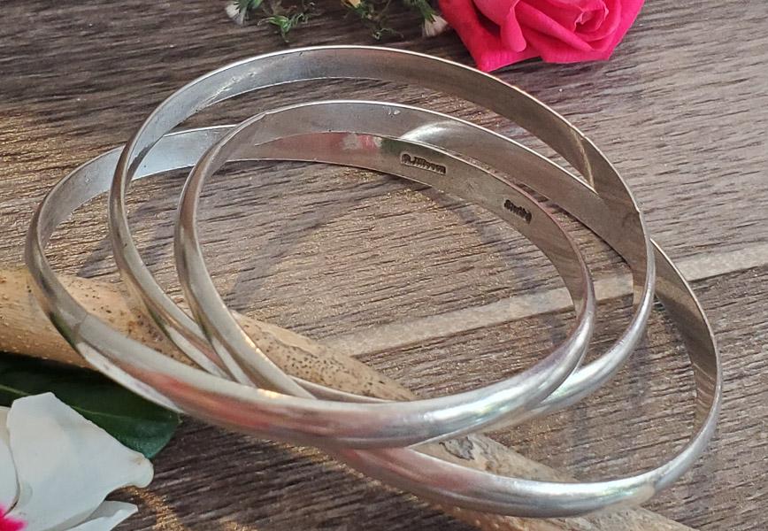 Sterling Vintage Robert Nilsson Bangles (1 of 5)
