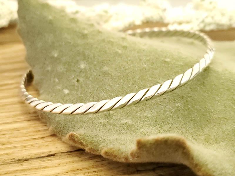 Sterling Silver Tiffany & Co. Bangle Bracelet (1 of 6)