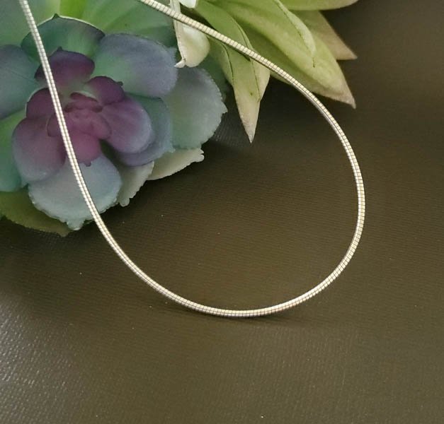 Sterling Silver 16.5 inch Cord Necklace (1 of 8)