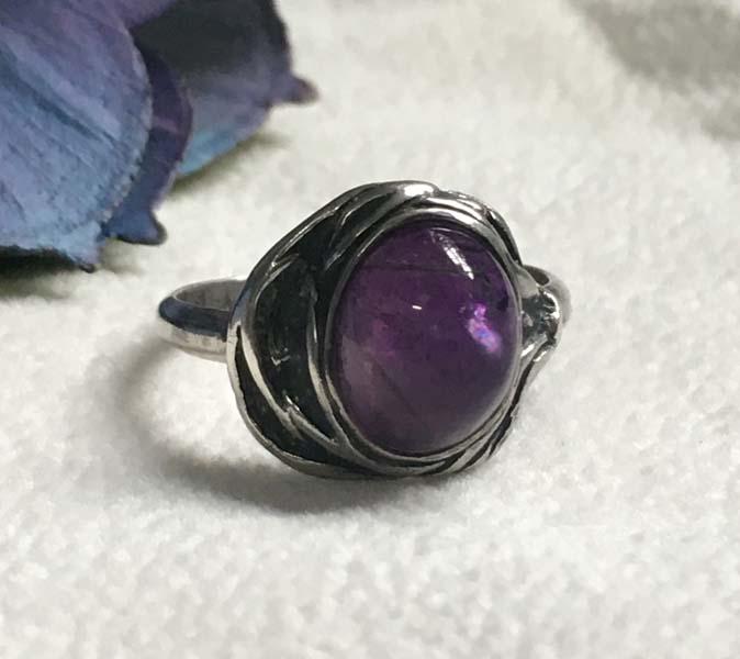 Artisan Sterling Silver Ring Sz 6.5 (1 of 5)