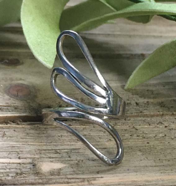 Sterling Silver Wrap Ring (1 of 5)