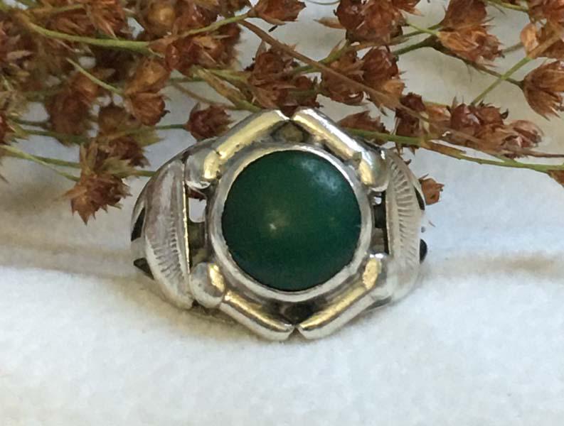 Sterling Silver Artisan Ring Sz 6.25 (1 of 3)