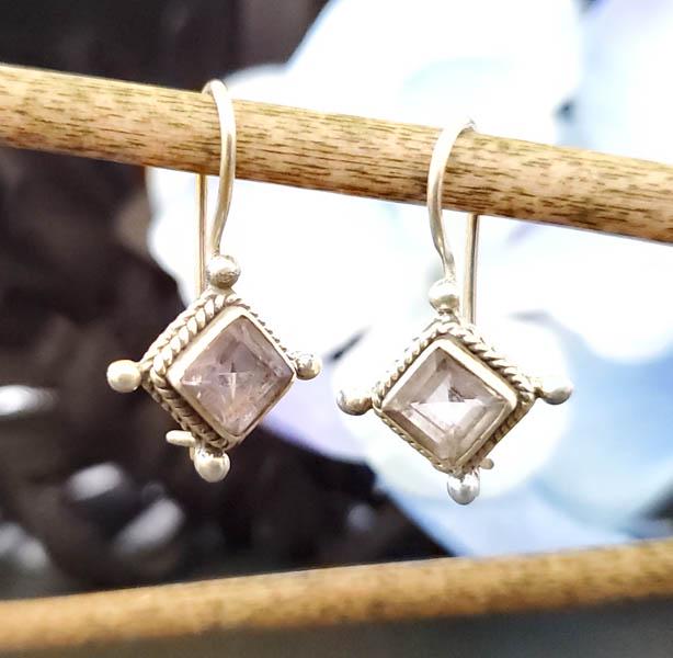 Sterling Silver Amethyst Earrings (1 of 6)