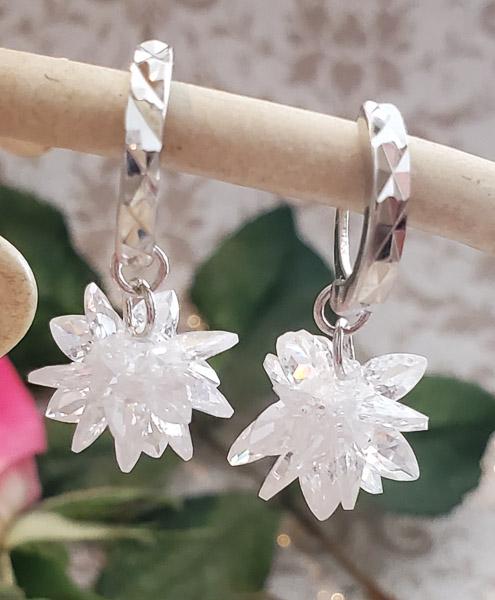 Sterling Silver Burst Earrings (1 of 3)