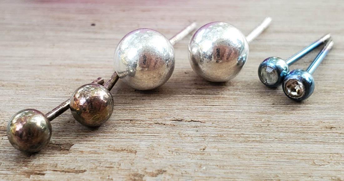 Sterling Silver Earring Lot (1 of 4)