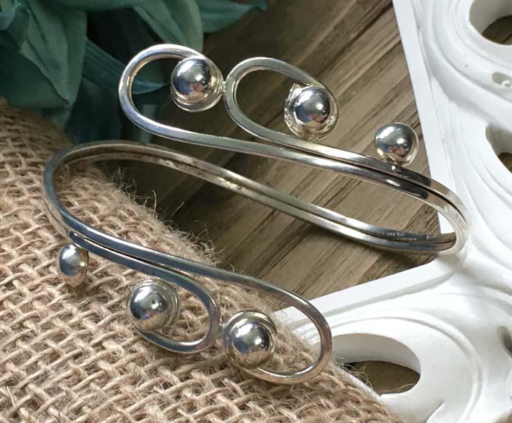 Sterling Silver Wrap Arm Bracelet (1 of 7)