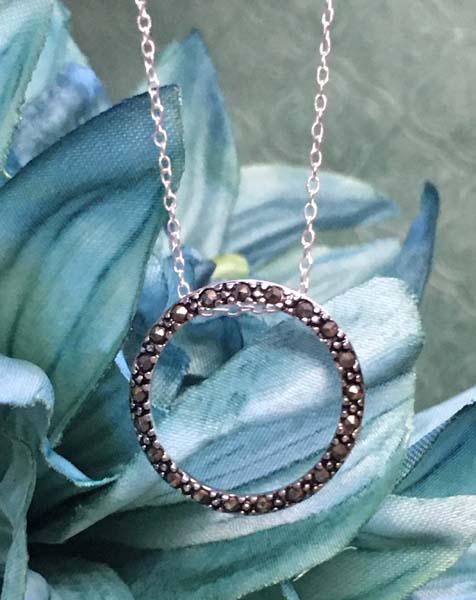 Sterling Silver Marcasite Necklace: Item Details: sterling silver marcasite pendant necklace Measurement: 18.5 inch length, 22mm width Hallmarks & Stamps: 925 Italy (necklace), 925 SU (pendant) Weight in grams: 2.7 grams Shipping Time: 