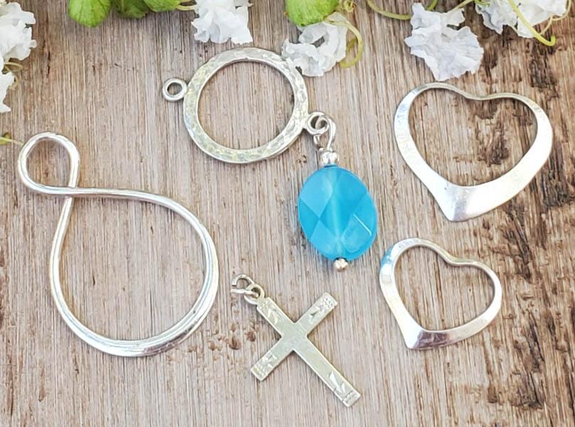 Sterling Silver Thin Pendant Lot (1 of 4)