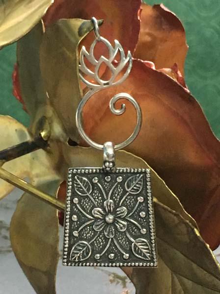 Sterling Silver Flower Pendant (1 of 3)