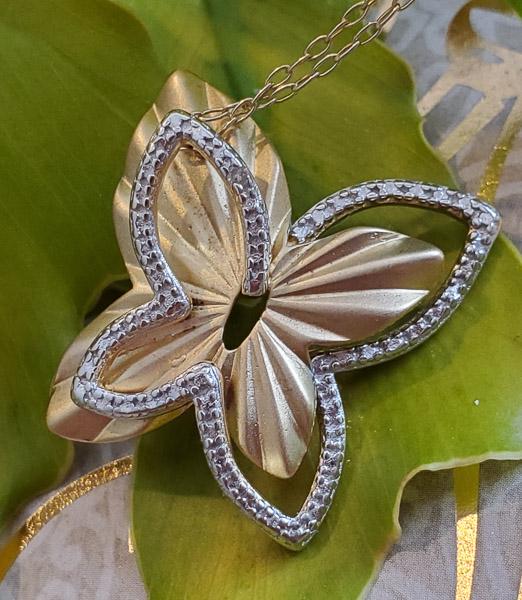 Sterling Silver Vermeil Necklace (1 of 6)