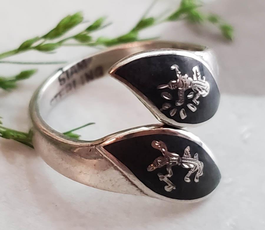 Siam Sterling Silver Ring Sz 6 (1 of 3)