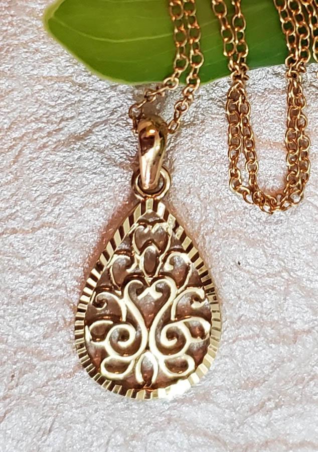 Vermeil Sterling Silver Necklace (1 of 4)