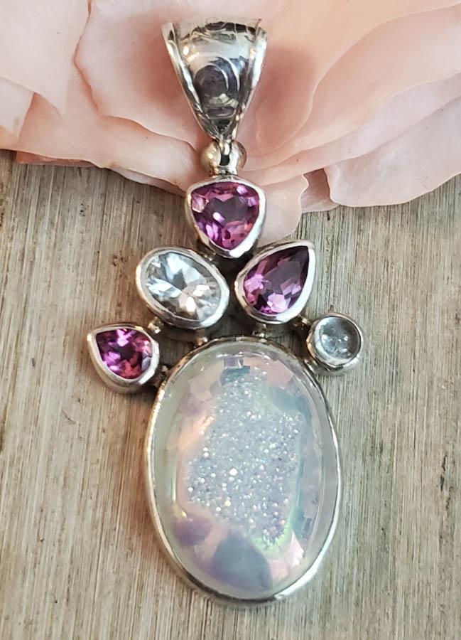 STARBORN Sterling Multi Gemstone Pendant (1 of 5)