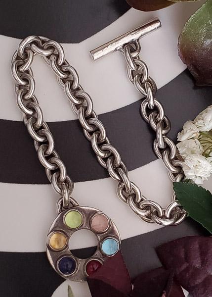 Sterling Silver Gemstone Bracelet (1 of 5)