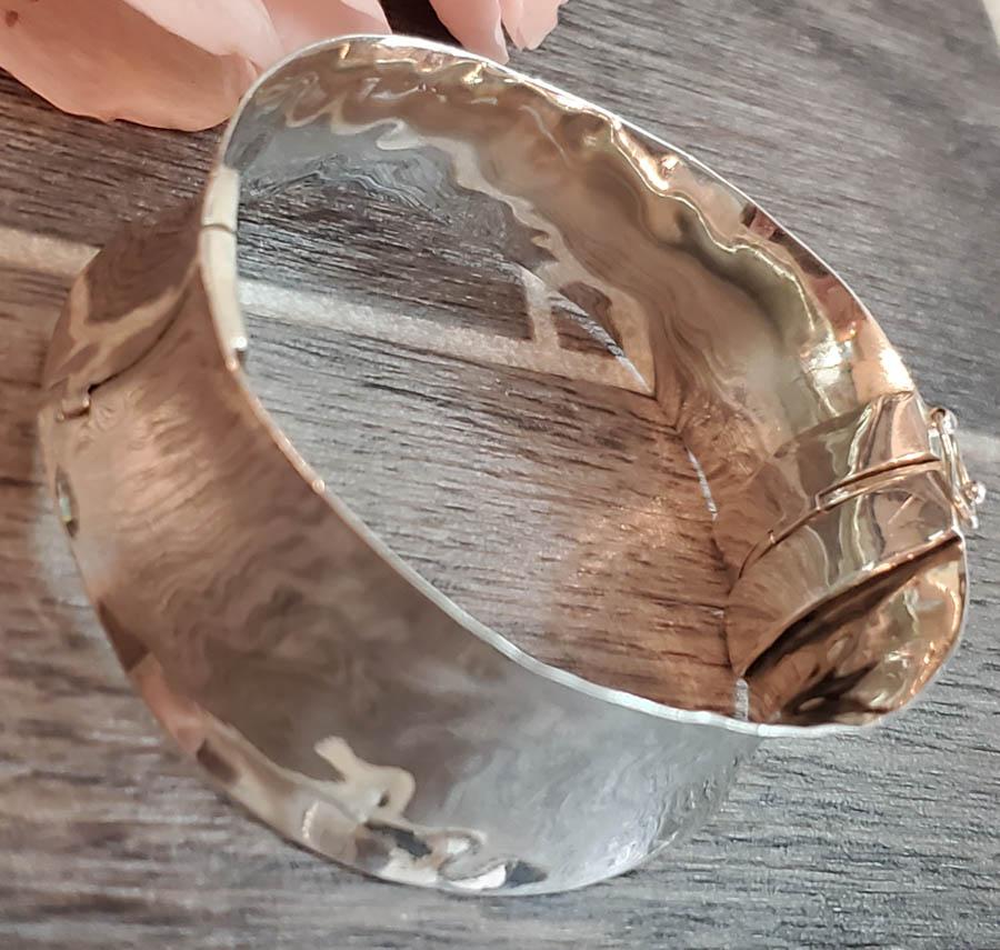 Silpada Sterling Silver Wide Bracelet (1 of 6)