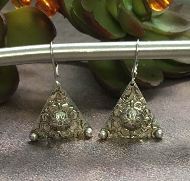 Elk Creek Sterling Silver Flower Earrings (1 of 5)
