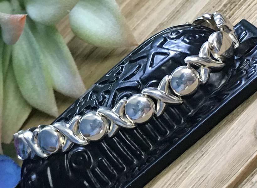 Sterling Silver XOXO Bracelet (1 of 6)