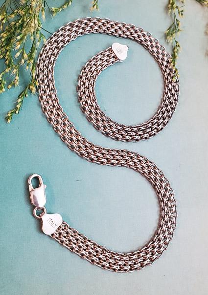 Italy Sterling Silver Link Chain (1 of 5)