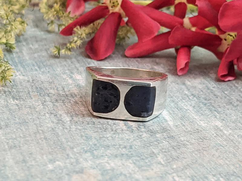 Mexico Sterling Silver Ring Sz 9 (1 of 4)