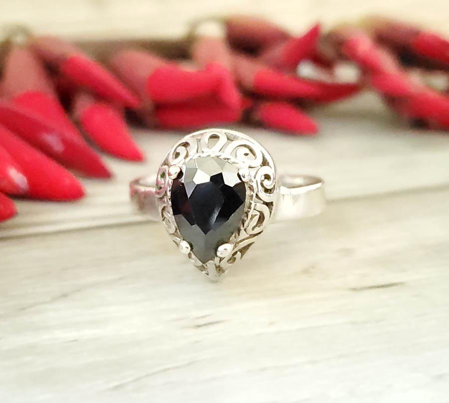 Sterling Silver Ring sz 9.5 (1 of 3)