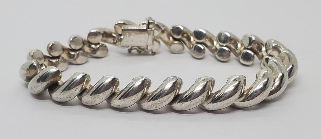 Italy 925 Sterling San Marco Bracelet (1 of 4)